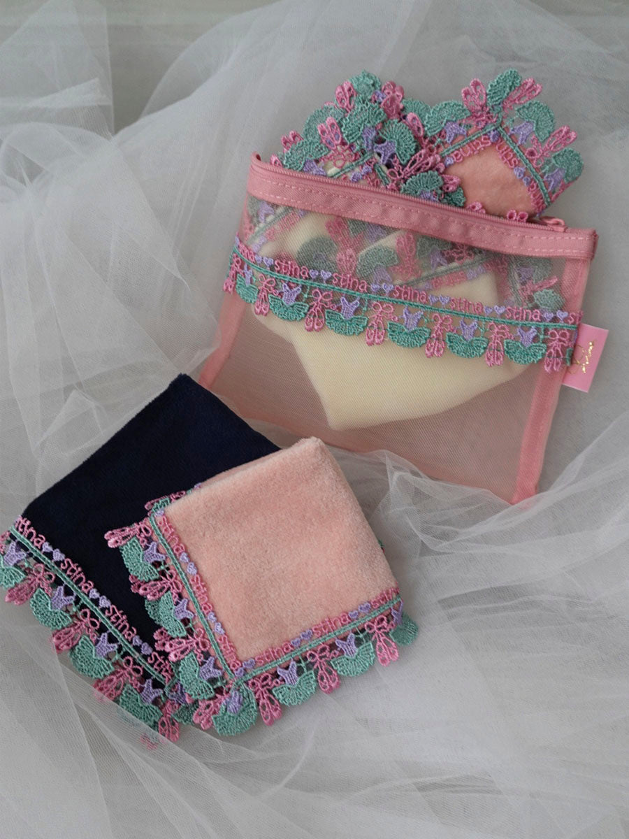 近澤レース店 × stina Ballerina Pouch