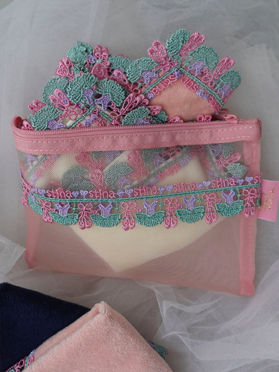 近澤レース店 × stina Ballerina Pouch