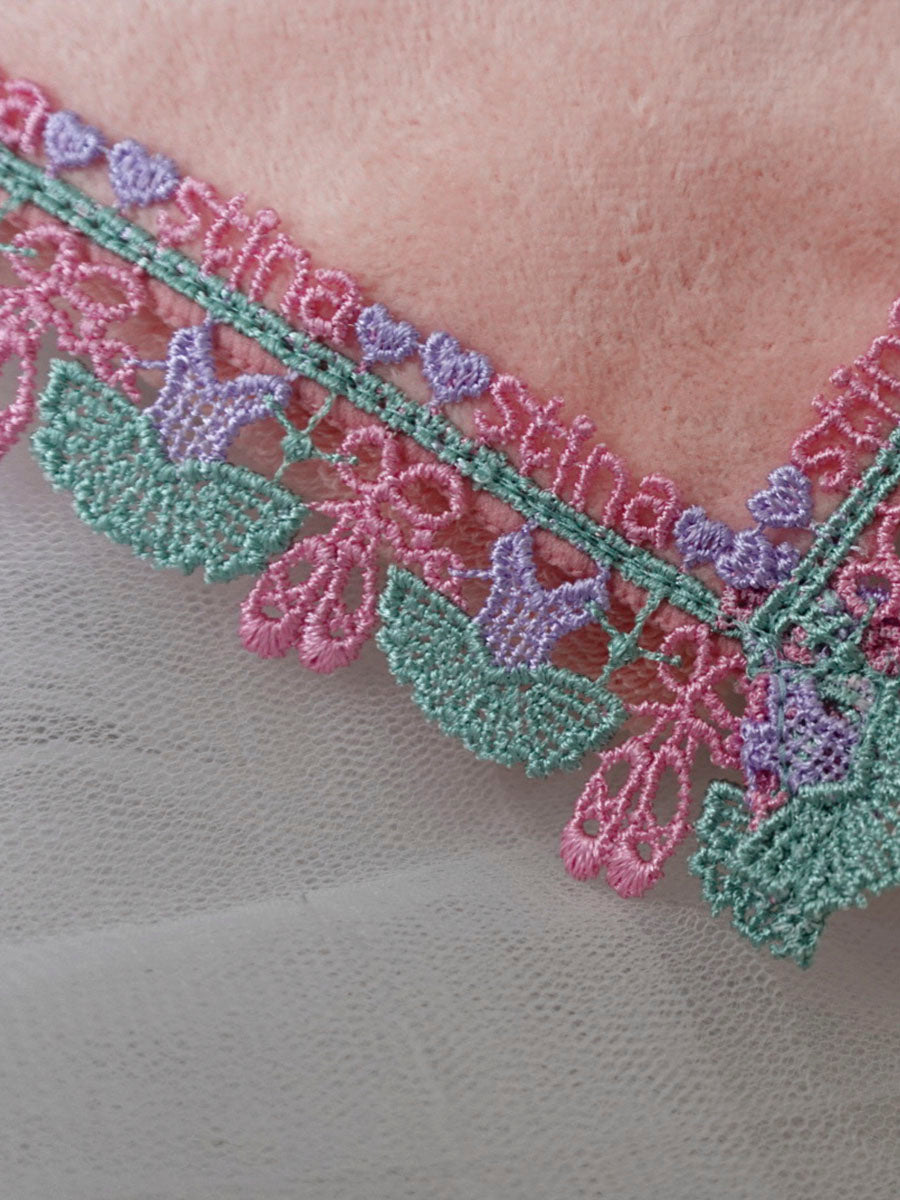 近澤レース店 × stina Ballerina Handkerchief peach