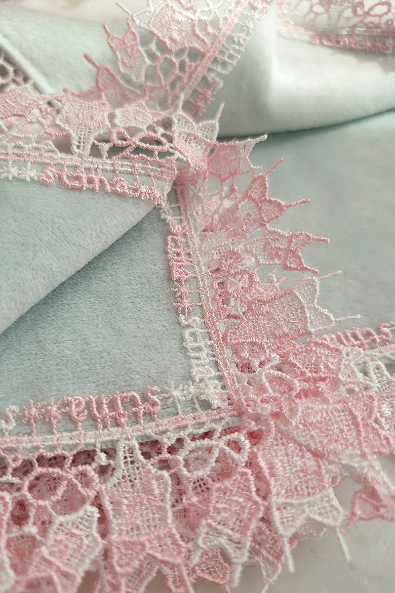 近沢レース店 × stina leotard handkerchief / ice blue