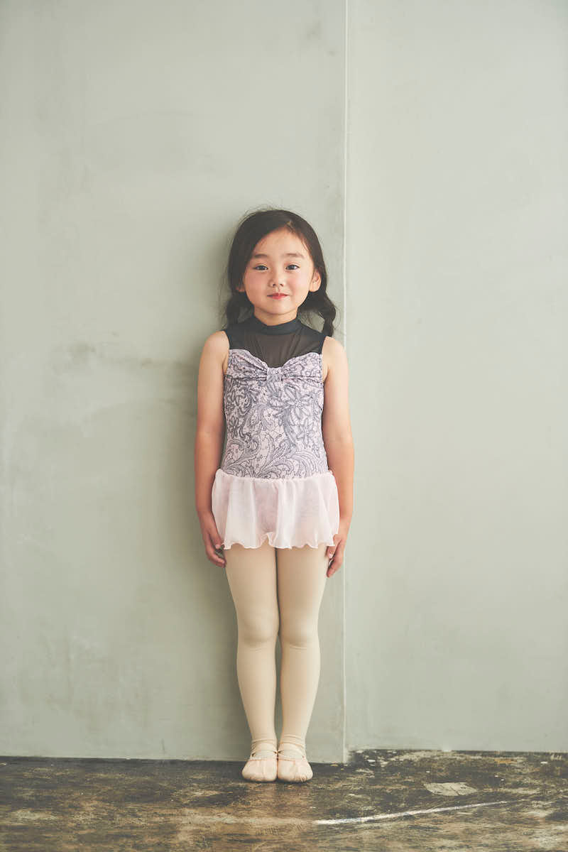 type Y neck ribbon / eternal lace melty pink / kids / girl