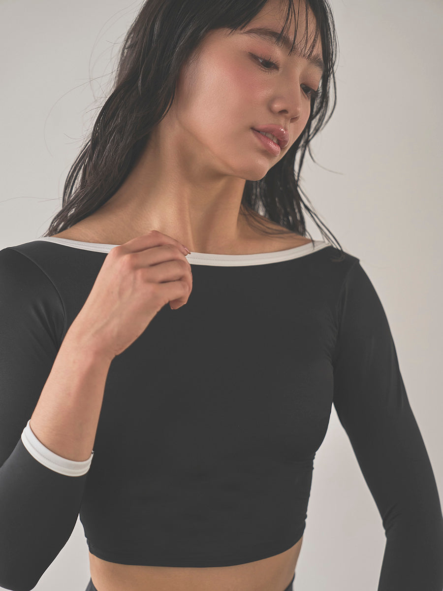 Retune.stina / Nocturne tops / black