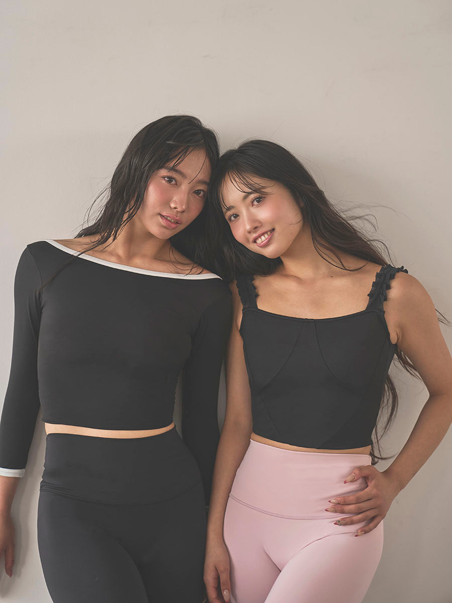 Retune.stina / Serenade tops / black