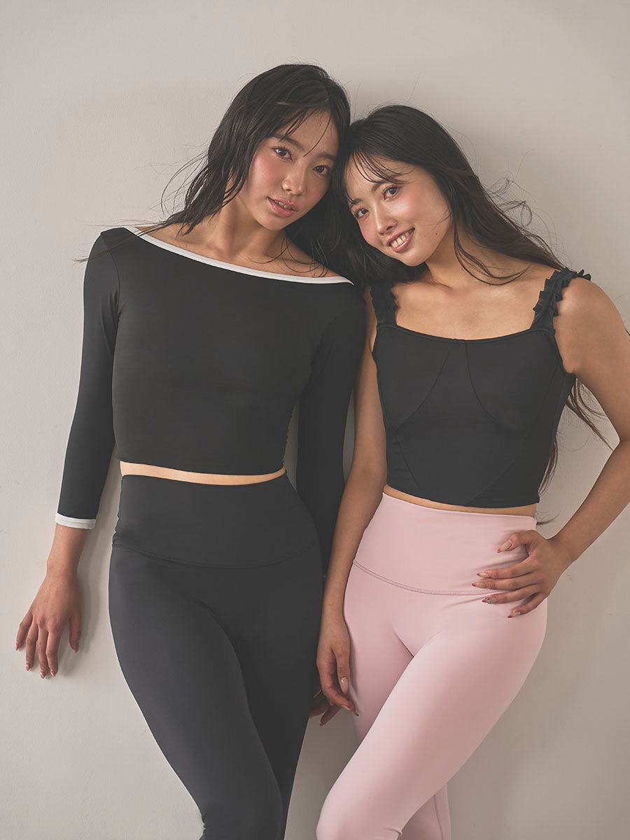 Retune.stina / Nocturne tops / black