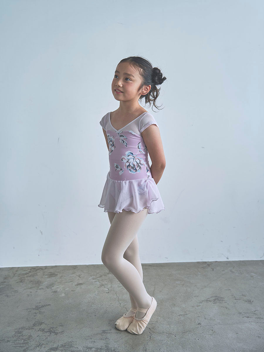 type H half sleeve / Polaris lavender pink / kids & girl