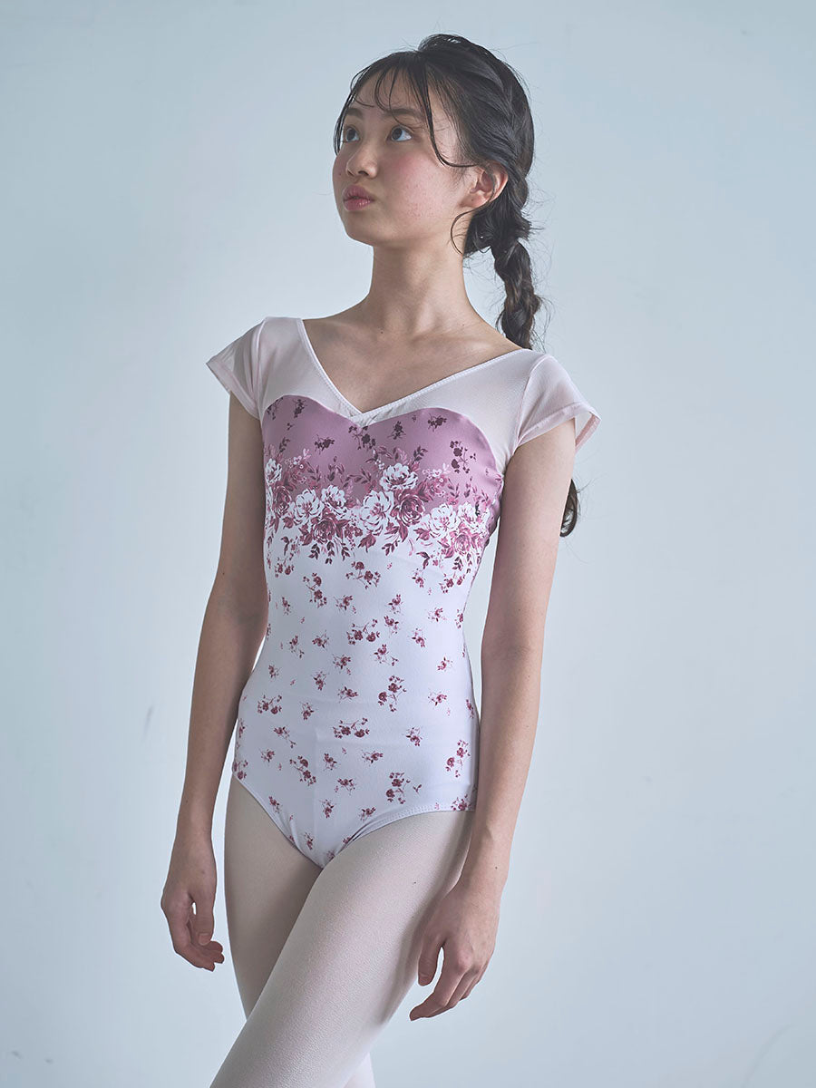 type H half sleeve / cosmos rose / kids & girl