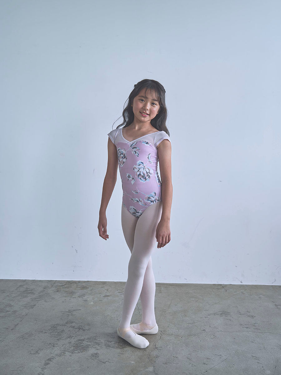 type H half sleeve / Polaris lavender pink / kids & girl
