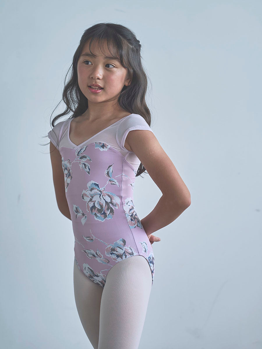 type H half sleeve / Polaris lavender pink / kids & girl