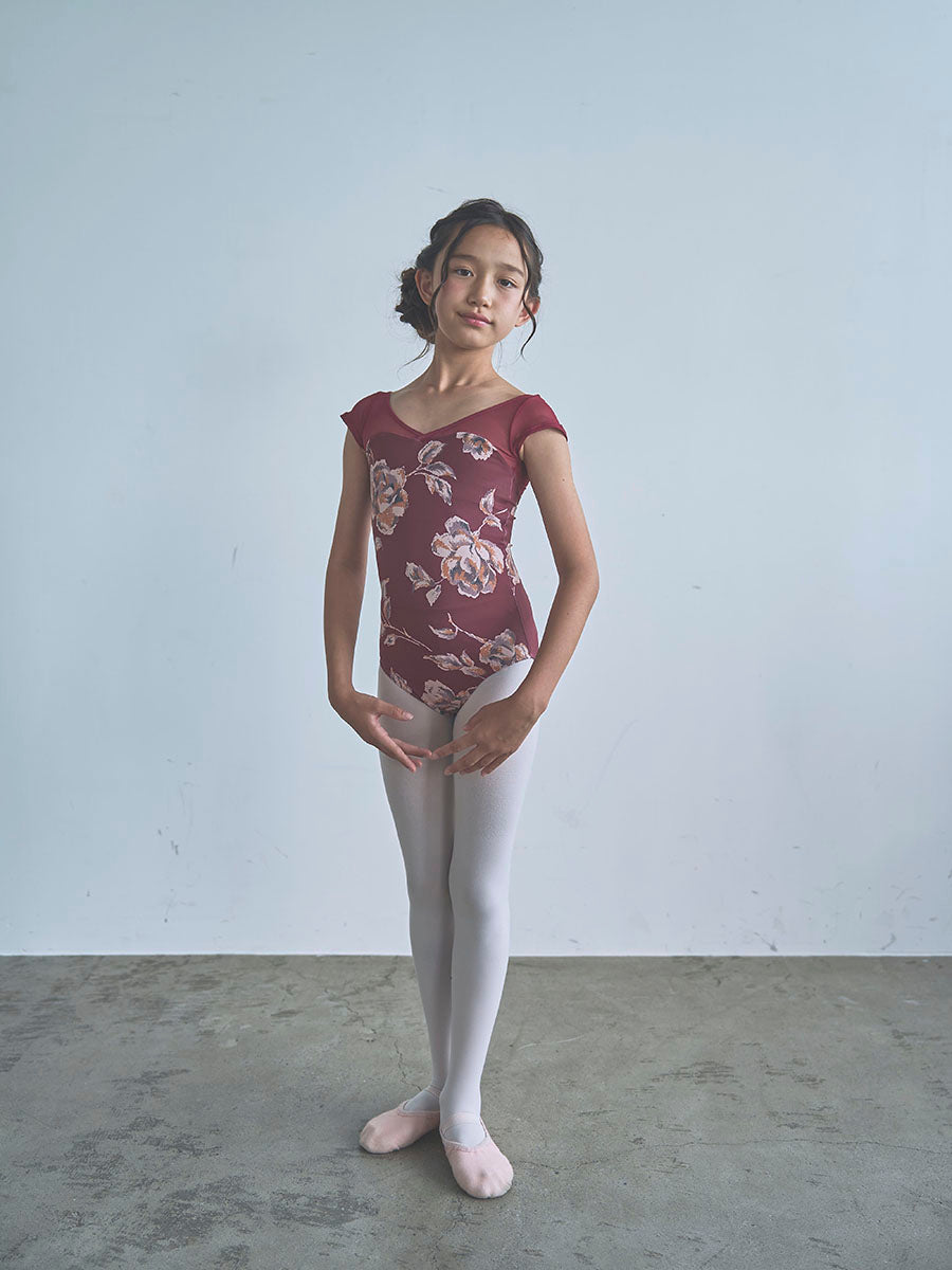 type H half sleeve / Polaris bordeaux / kids & girl