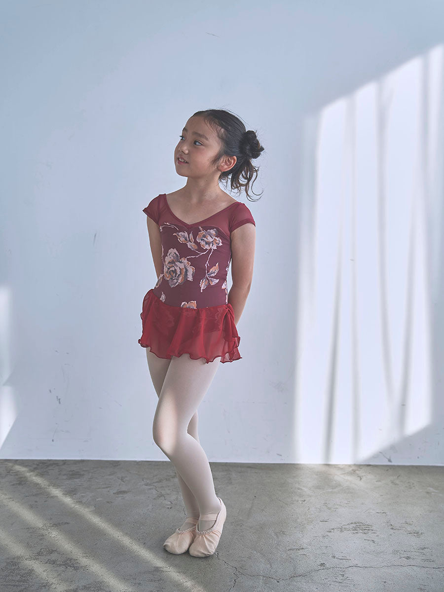 type H half sleeve / Polaris bordeaux / kids & girl