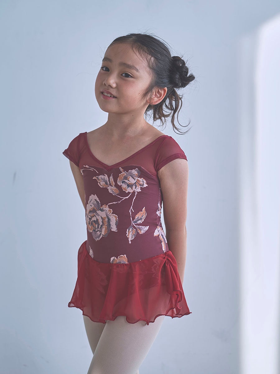 type H half sleeve / Polaris bordeaux / kids & girl