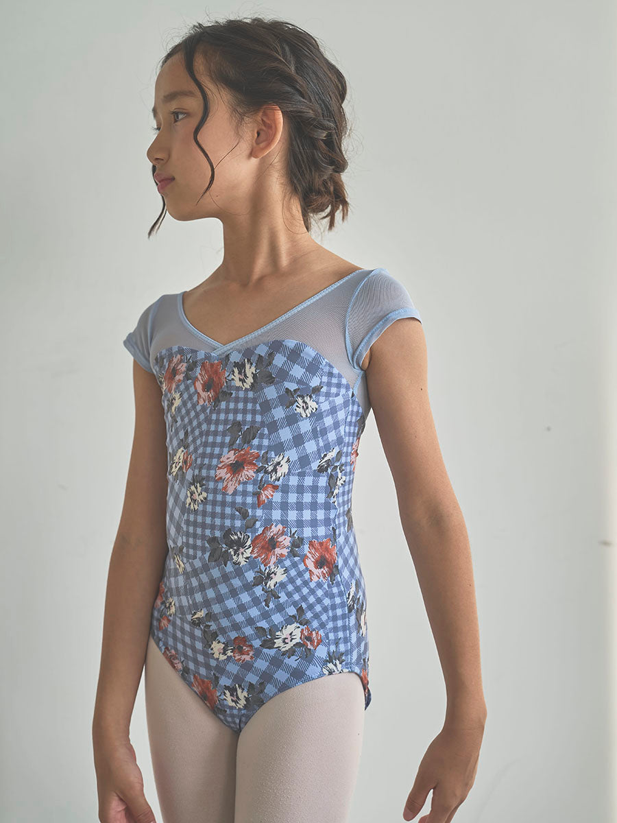 type H half sleeve / Stella slate blue / kids & girl