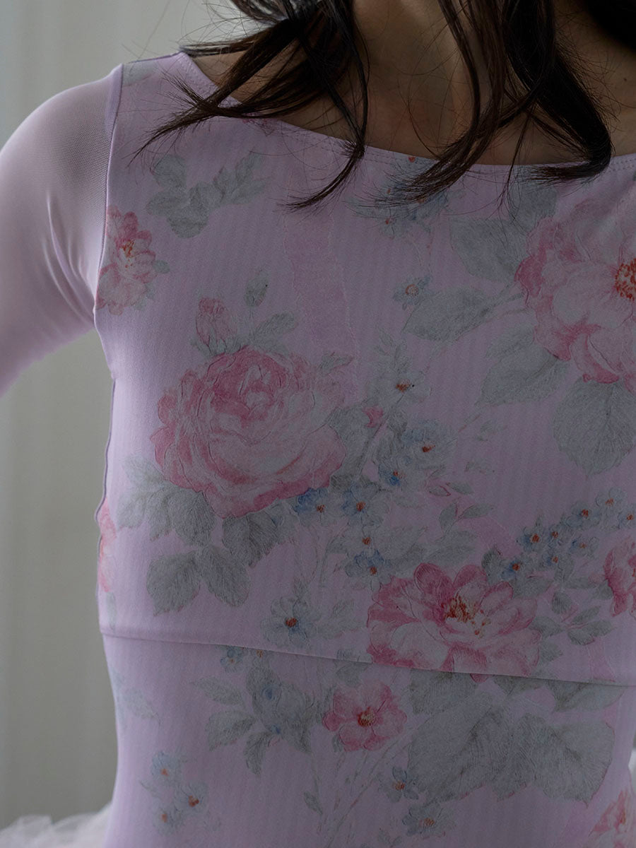 type O square / Asteria Rose pink