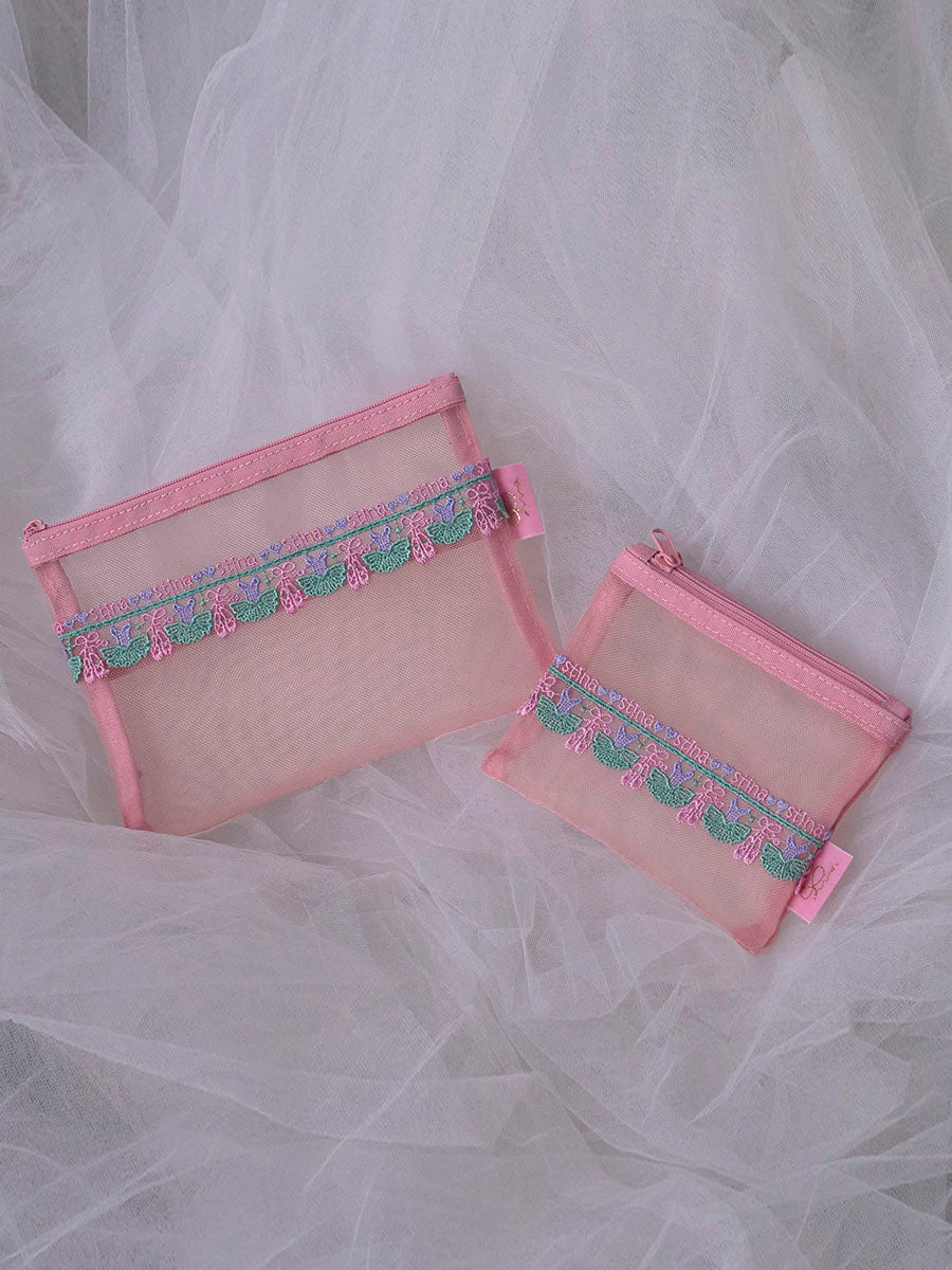 近沢レース店 × stina pouch
