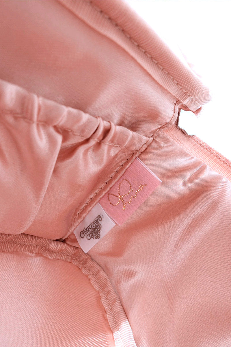 近沢レース店 × stina leotard vanity pouch