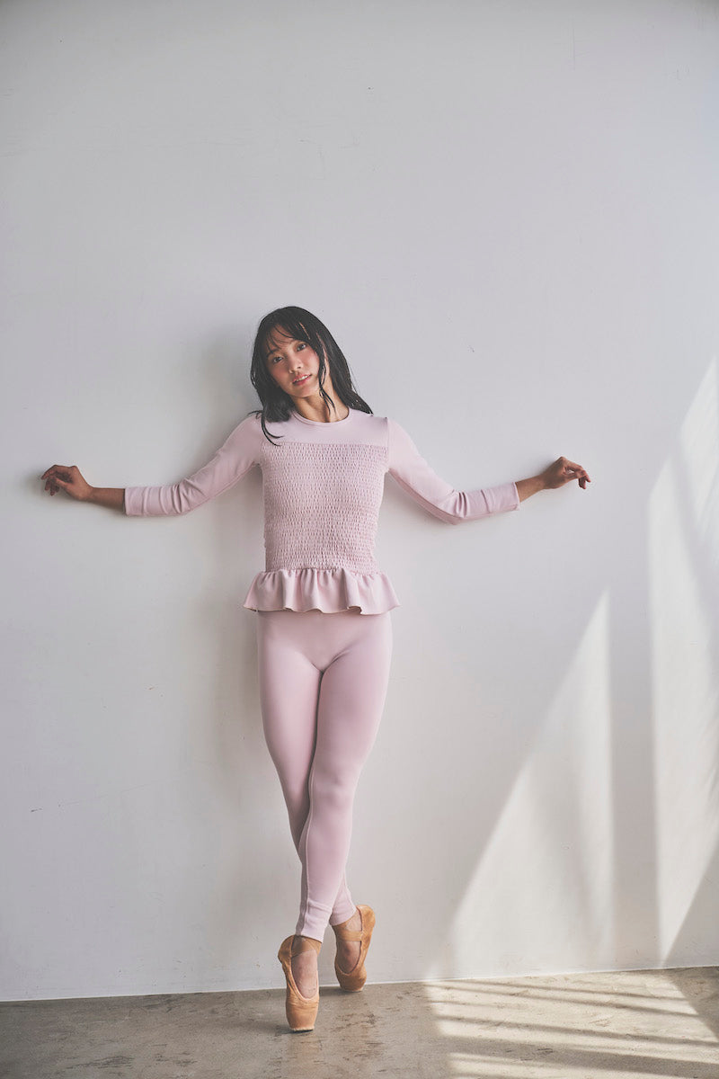 Prelude leggings / dusty pink