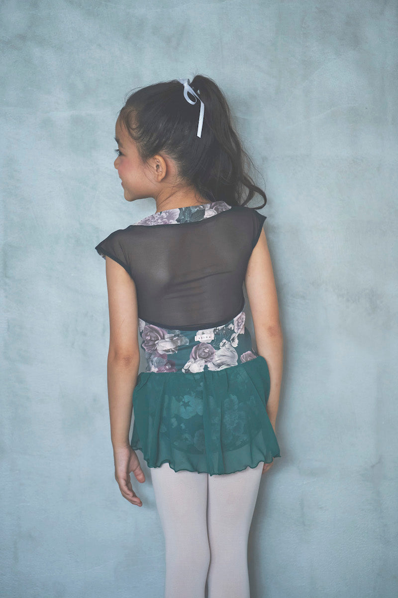type zero butterfly / authentic moss green / kids & girl