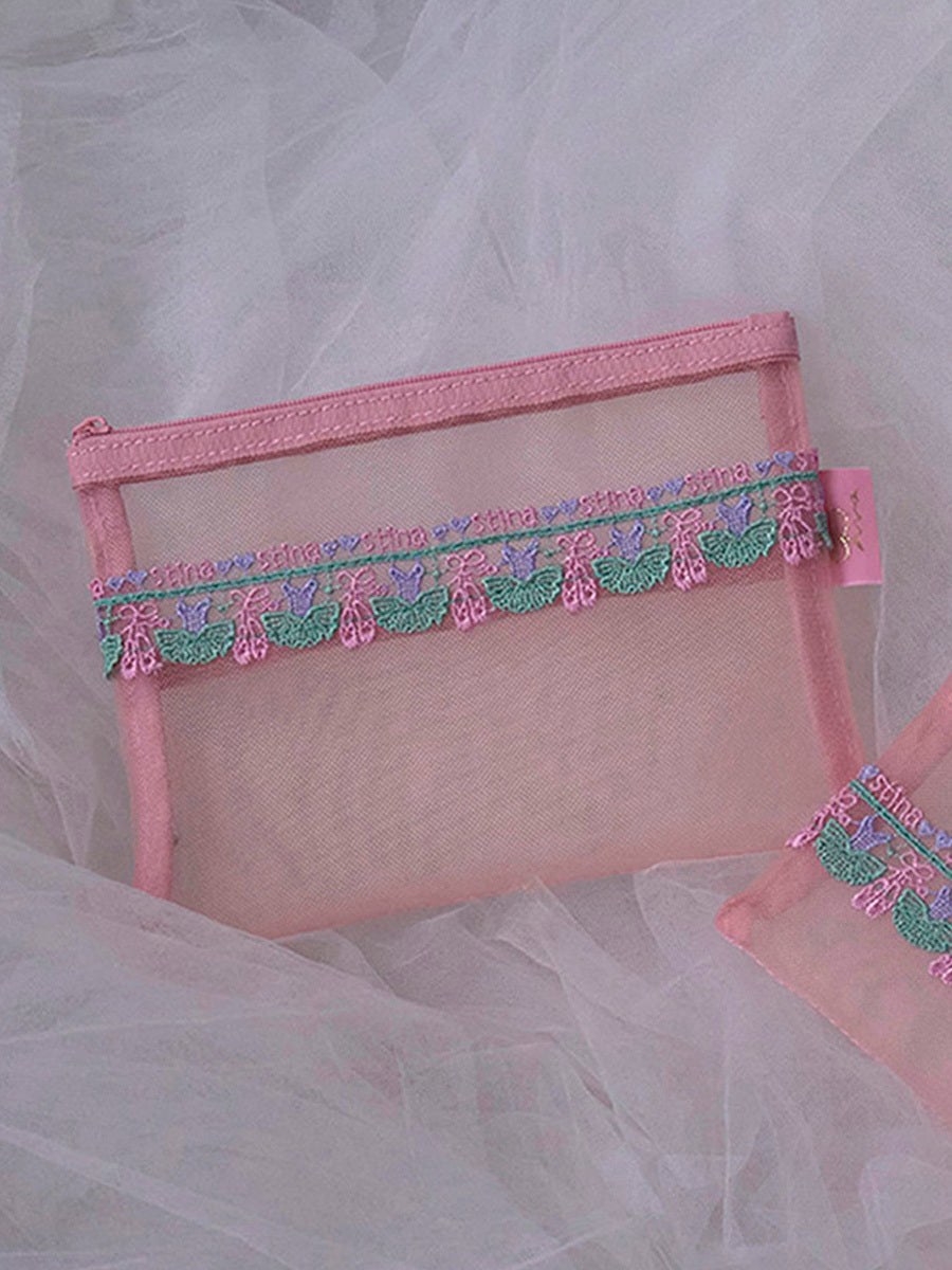 近澤レース店 × stina Ballerina Pouch