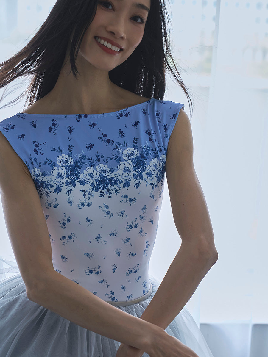 type K boat neck / cosmos blue mist