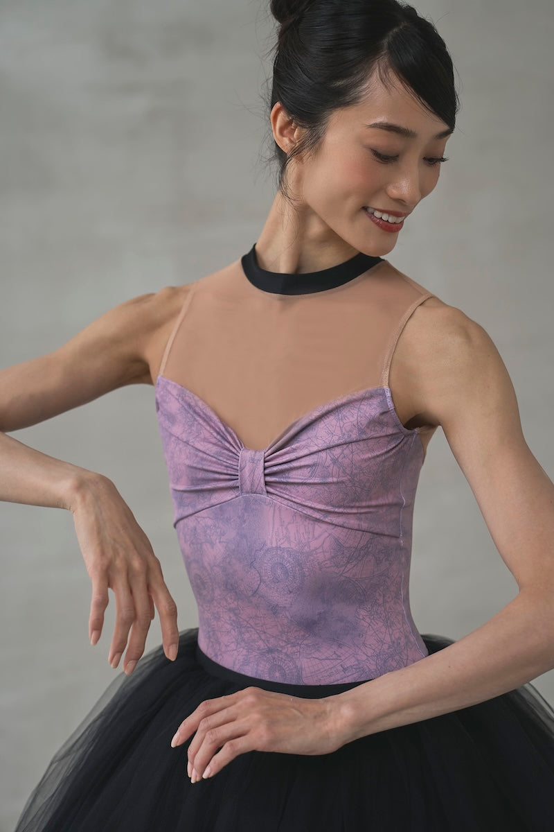 type Y neck ribbon / Atlas pink