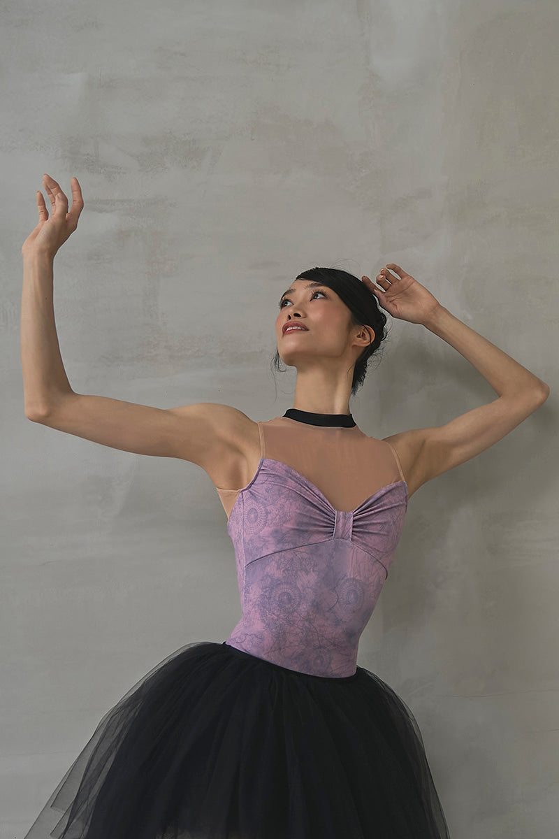 type Y neck ribbon / Atlas pink