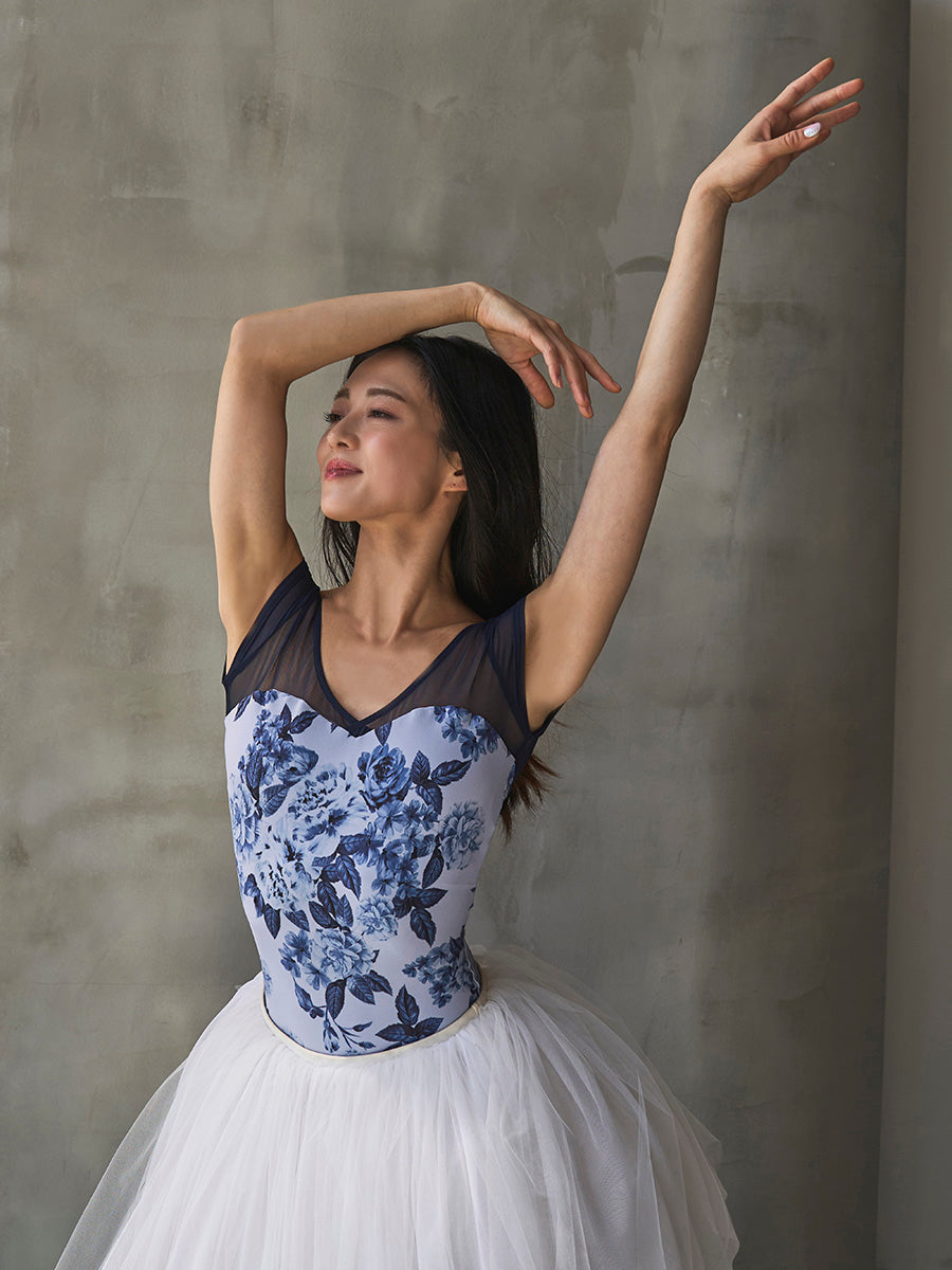 H-type half sleeve / Orbit blue gray