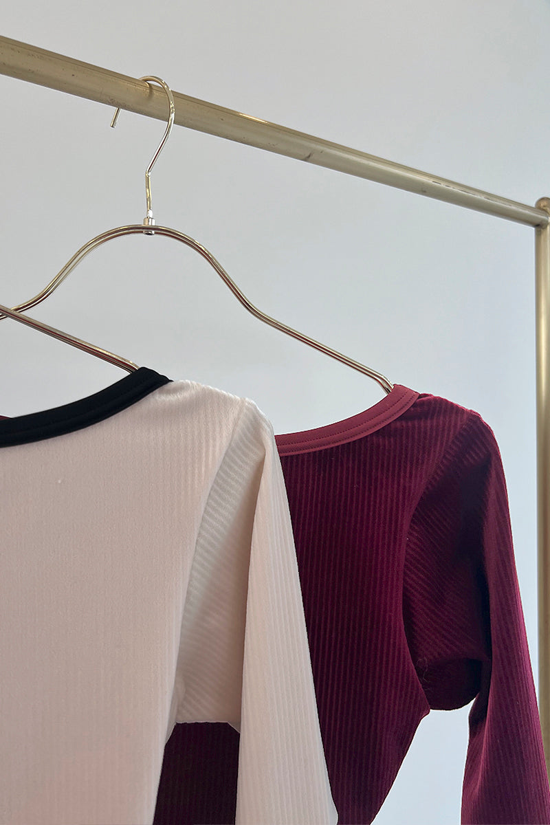 Retune.stina / Nocturne / Ribbed velours off white / girl