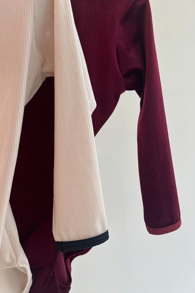 Retune.stina / Nocturne / Ribbed velours off white / girl