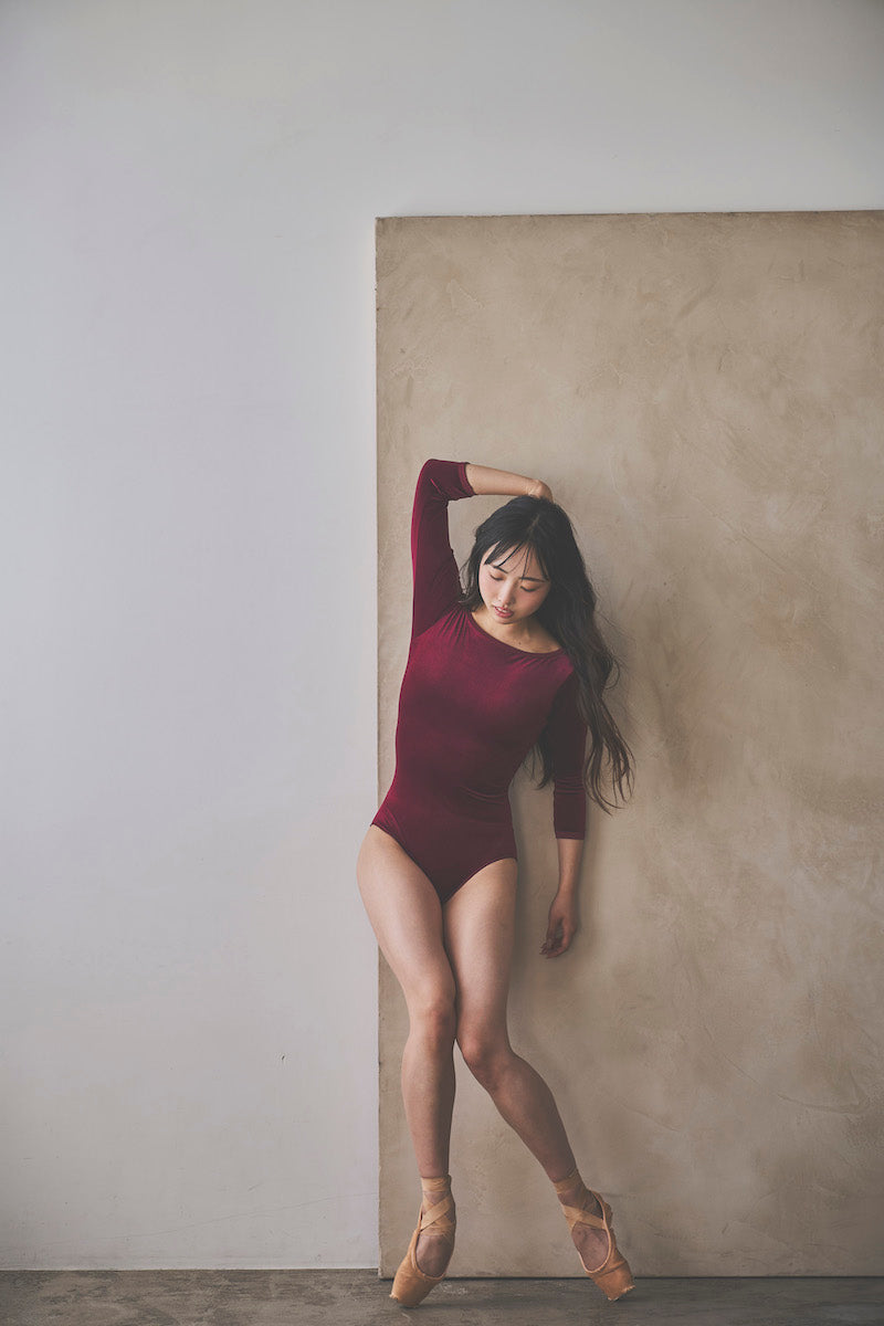 Retune.stina / Nocturne / Ribbed velours Bordeaux