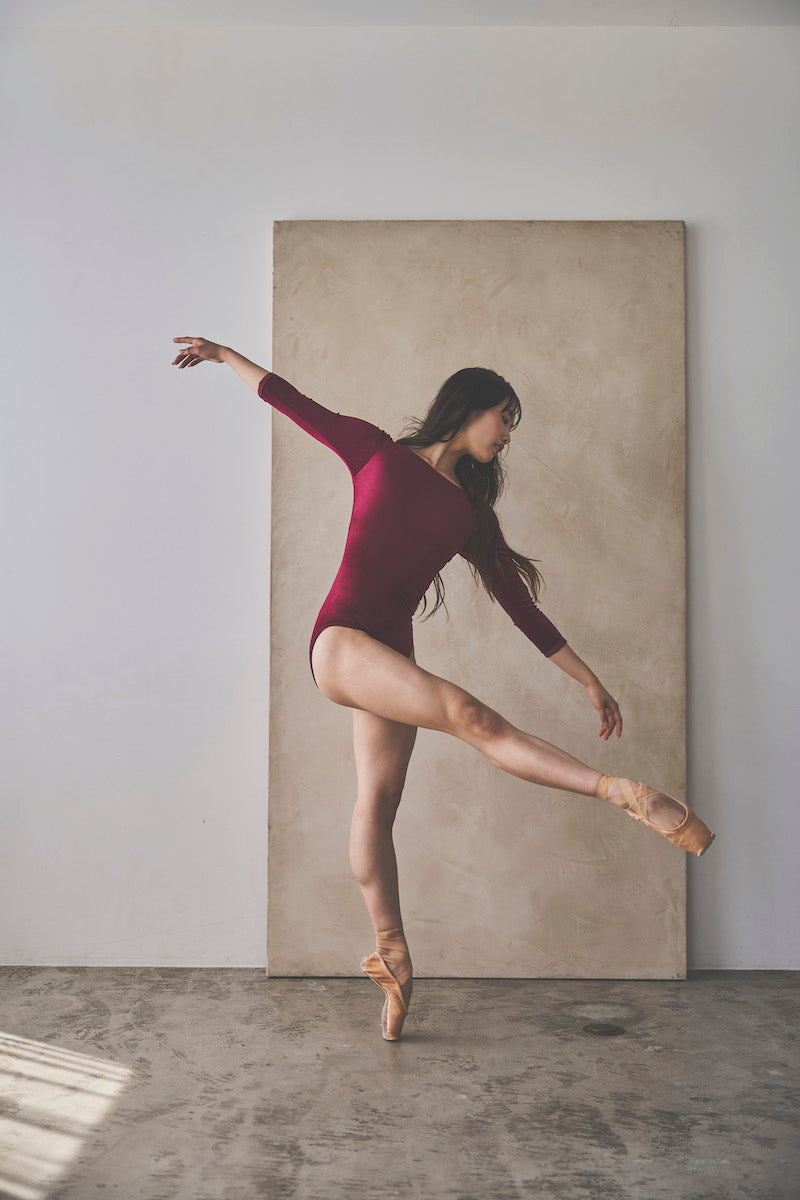 Retune.stina / Nocturne / Ribbed velours Bordeaux