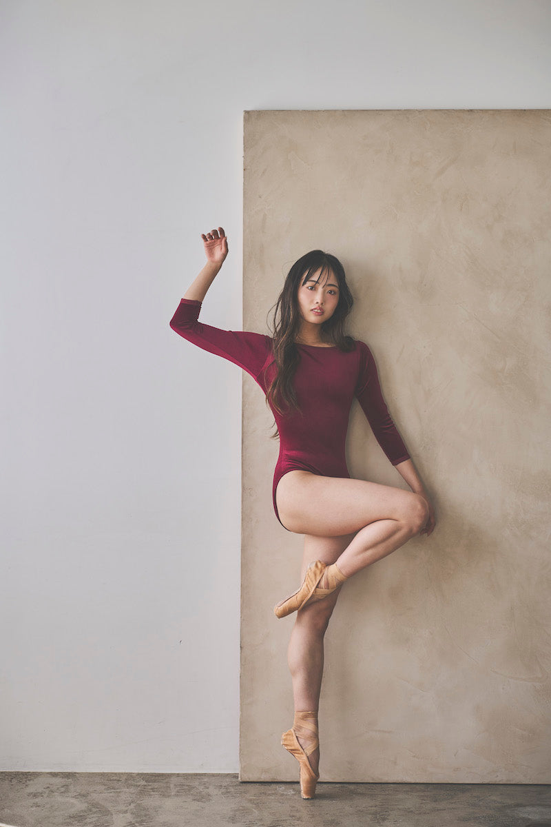 Retune.stina / Nocturne / Ribbed velours Bordeaux