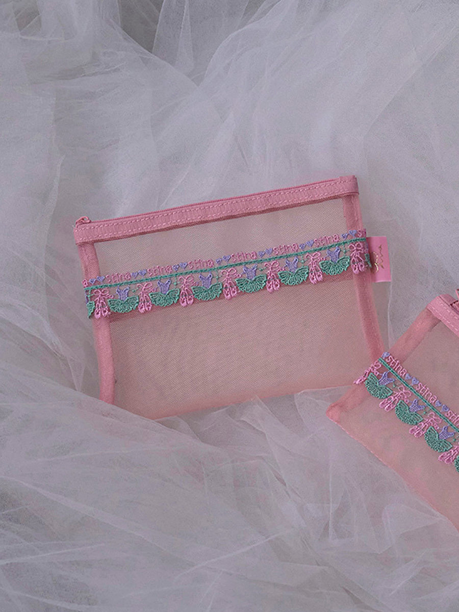 近澤レース店 × stina Ballerina Pouch