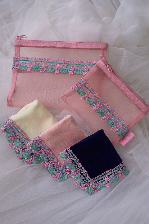 Chikazawa Lace Co. × stina Ballerina Pouch