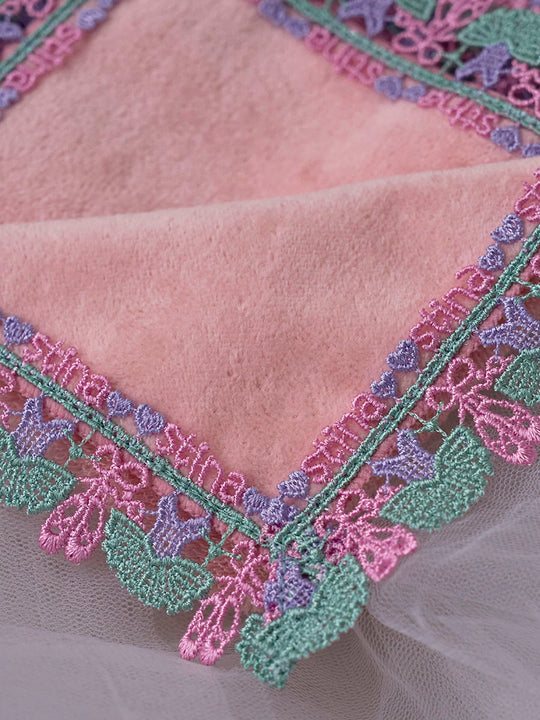 近沢レース店 × stina leotard handkerchief peach