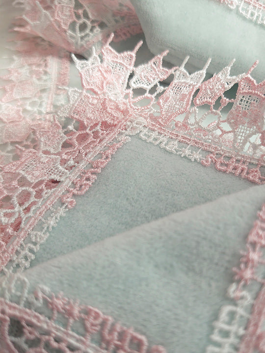 近沢レース店 × stina      leotard handkerchief / ice blue