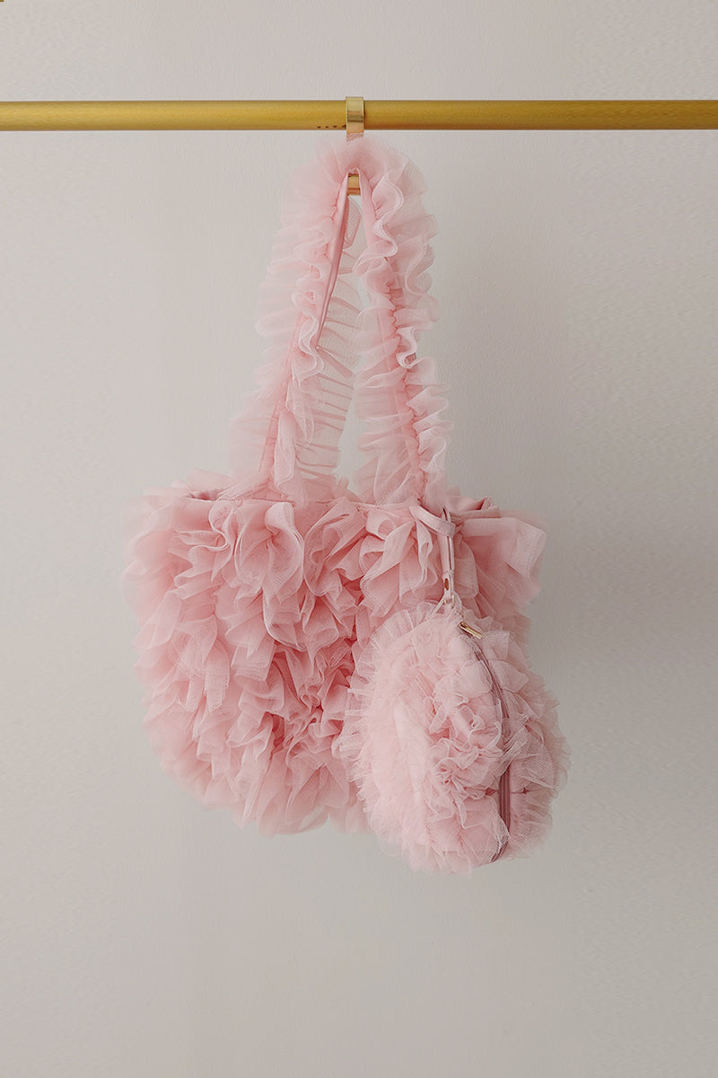 Tutu mini pouch / pink