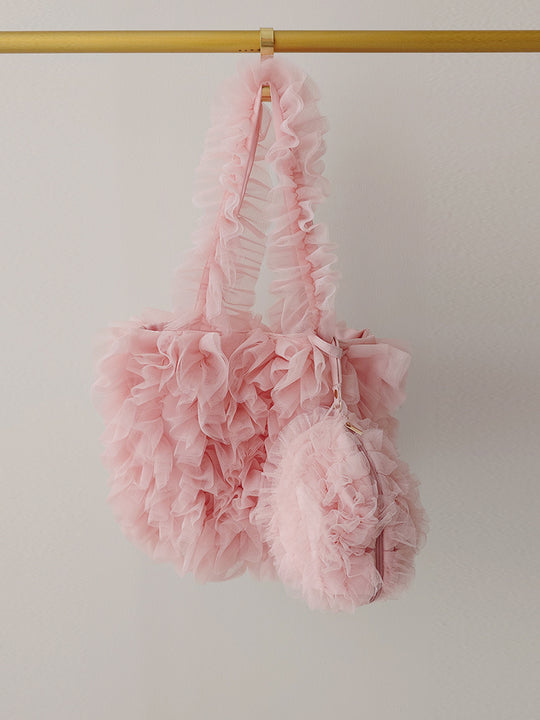 Tutu mini pouch / pink