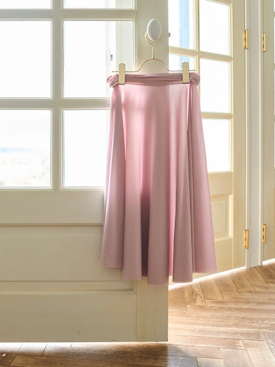 circular skirt / pink
