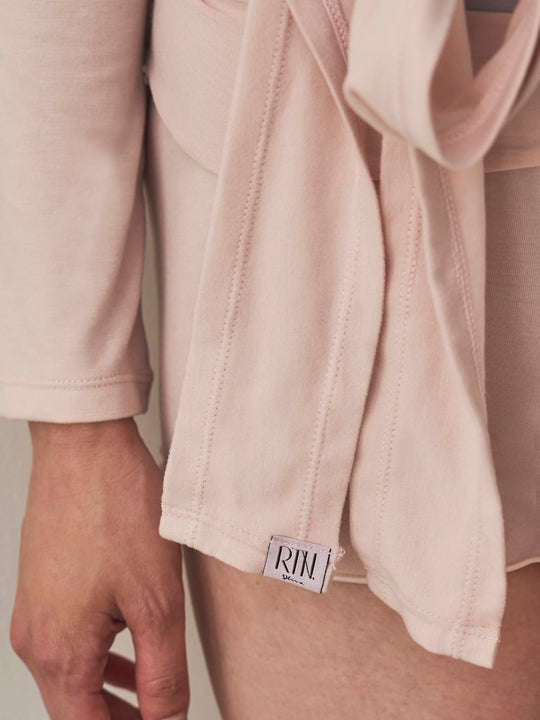 Retune. cache coeur tops / pink
