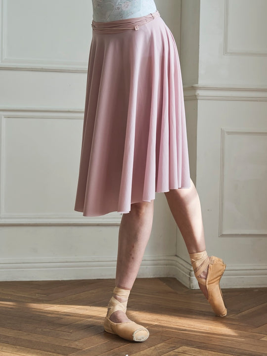 circular skirt / pink