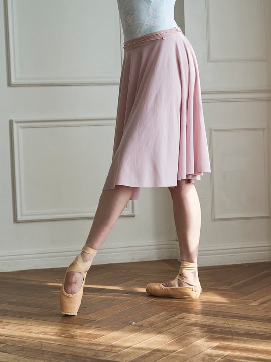 circular skirt / pink