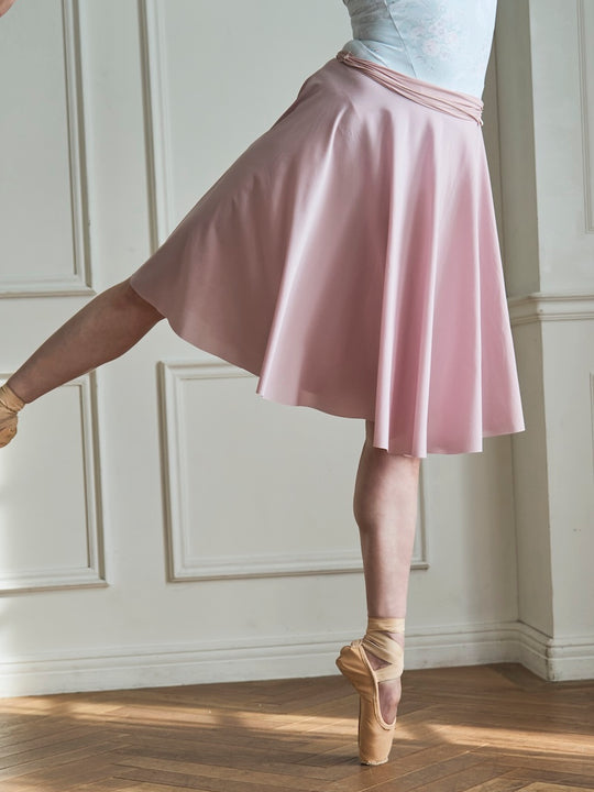 circular skirt / pink
