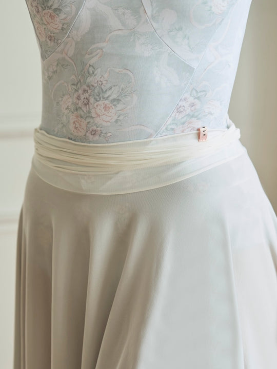 circular skirt / ivory