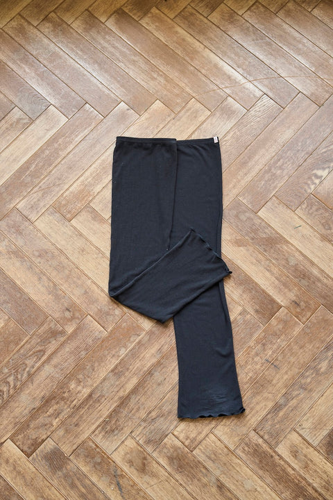 leg warmers / black