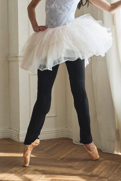 leg warmers / black