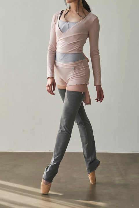 leg warmers / gray