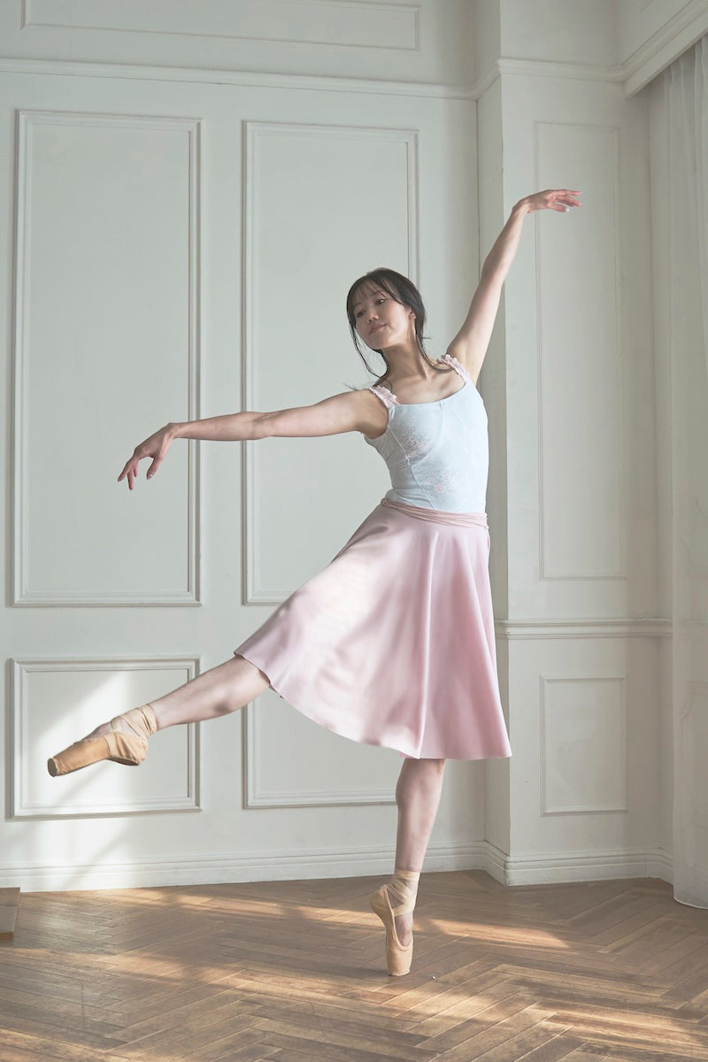 circular skirt / pink