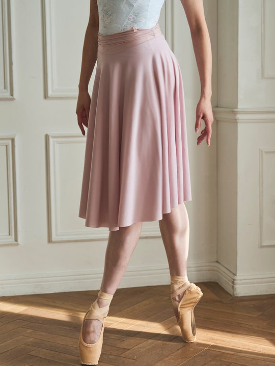 circular skirt / pink