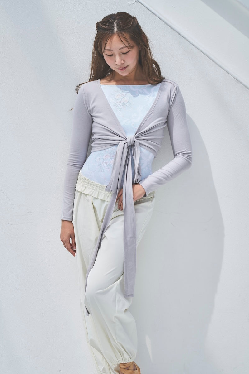 Retune. cache coeur tops / gray