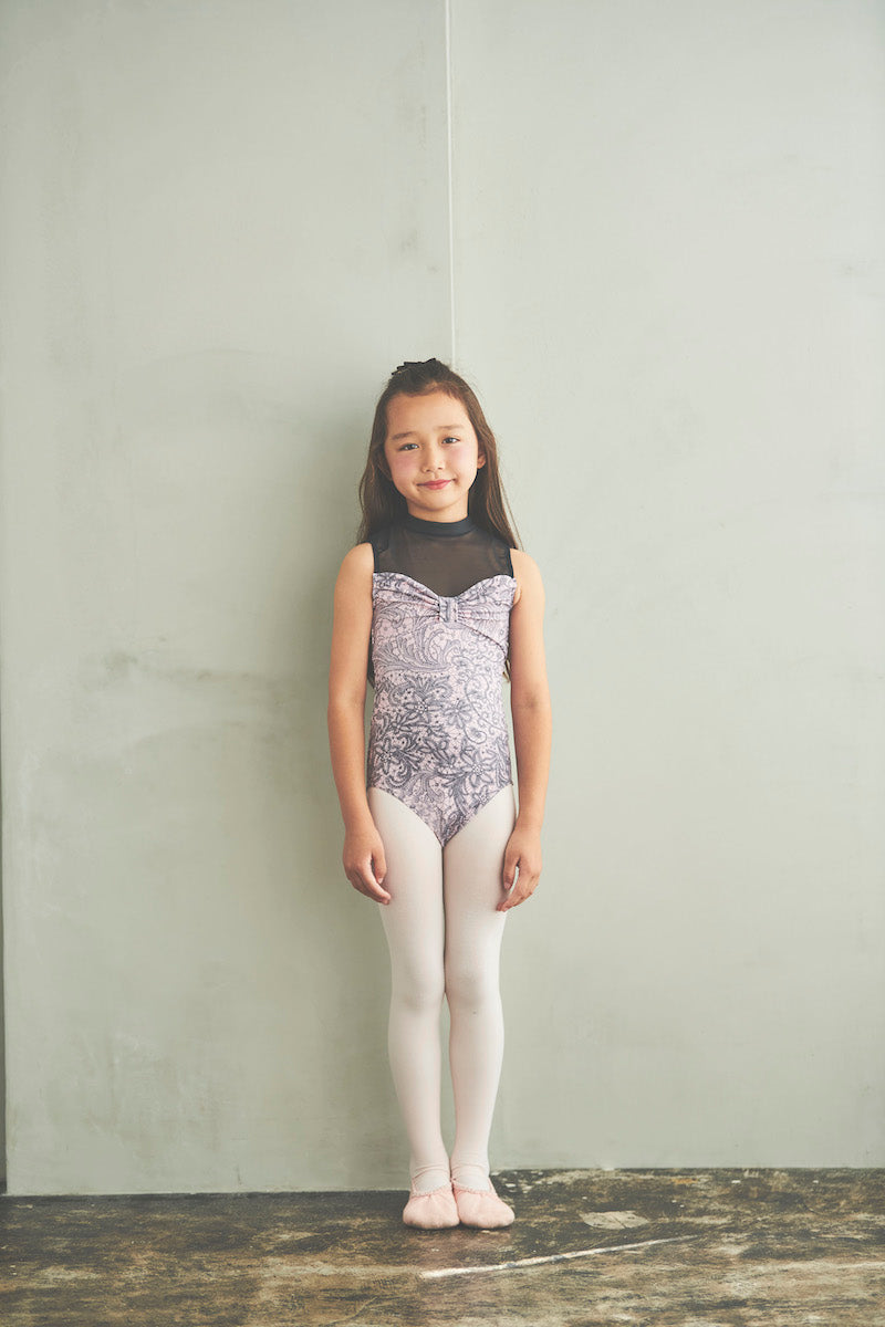 type Y neck ribbon / eternal lace melty pink / kids / girl